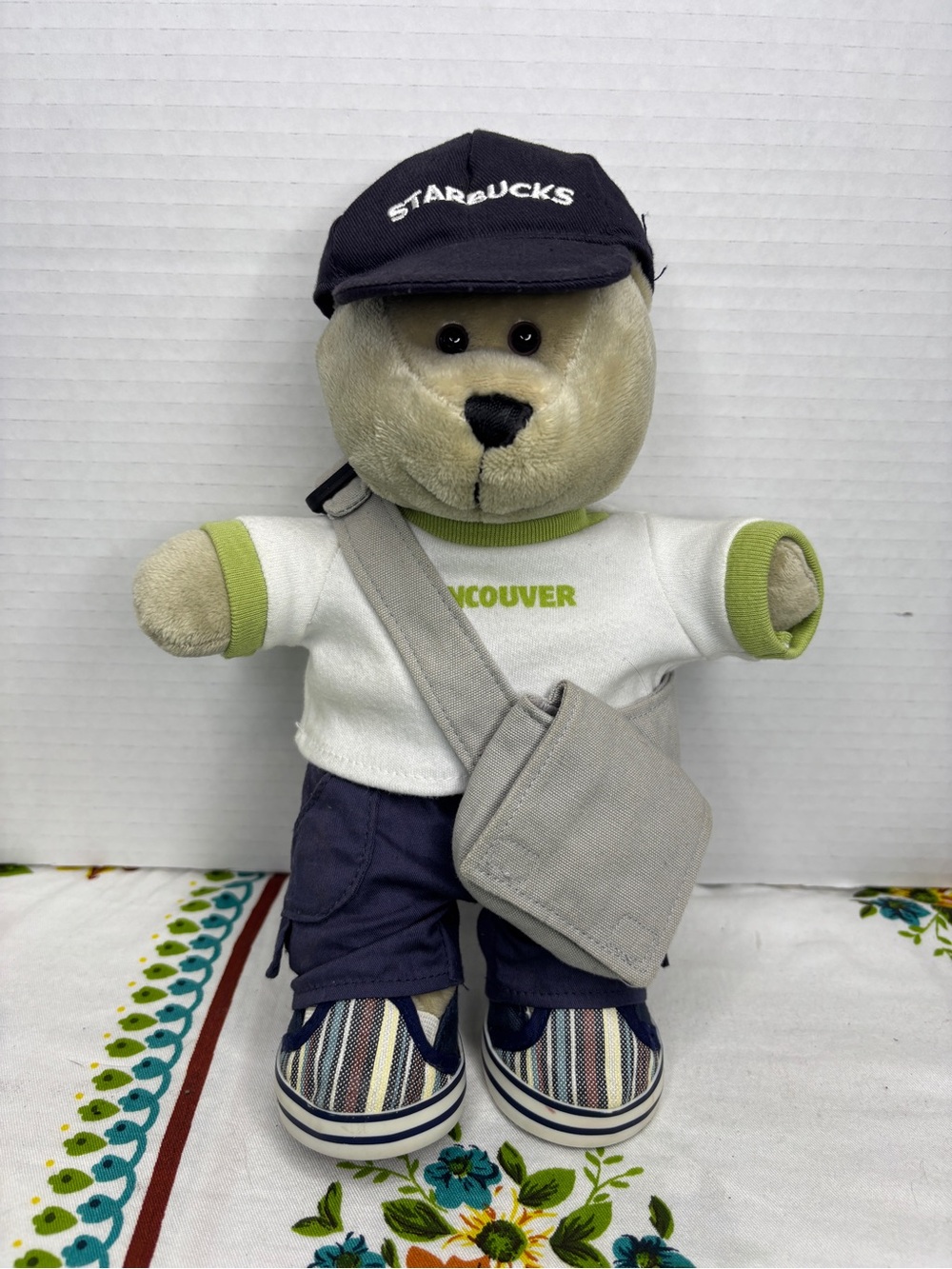 STARBUCKS Coffee Bearista Stuffed Bear 2008 Vancouver Destination Plush
